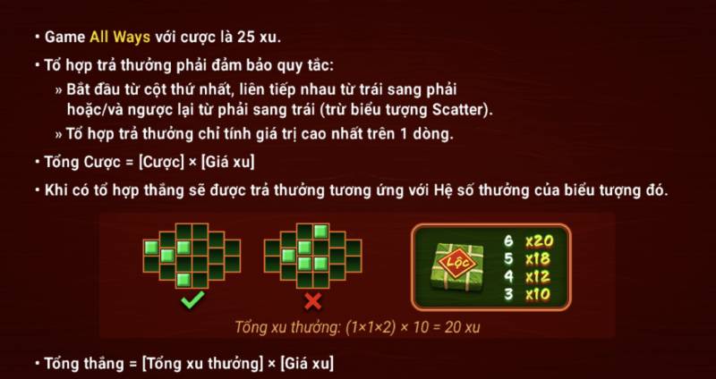 Luật Chơi Trong Sắc Xuân Chợ Tết