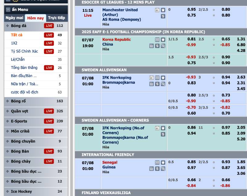 Phân tích thông tin trước trận kỹ càng